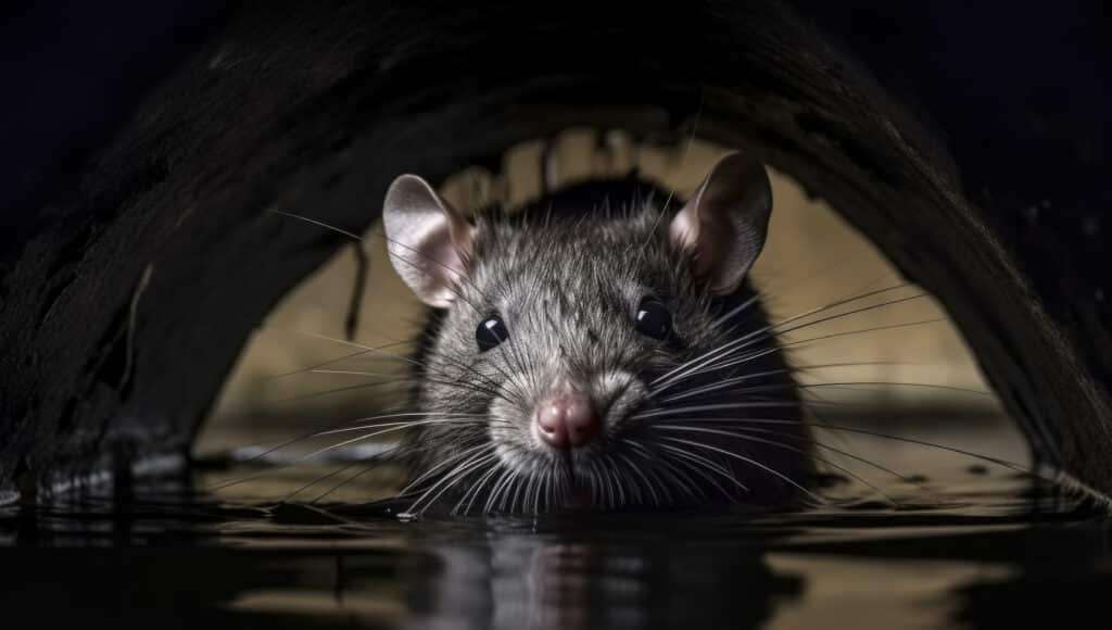 Rats dans une cave à Dunkerque